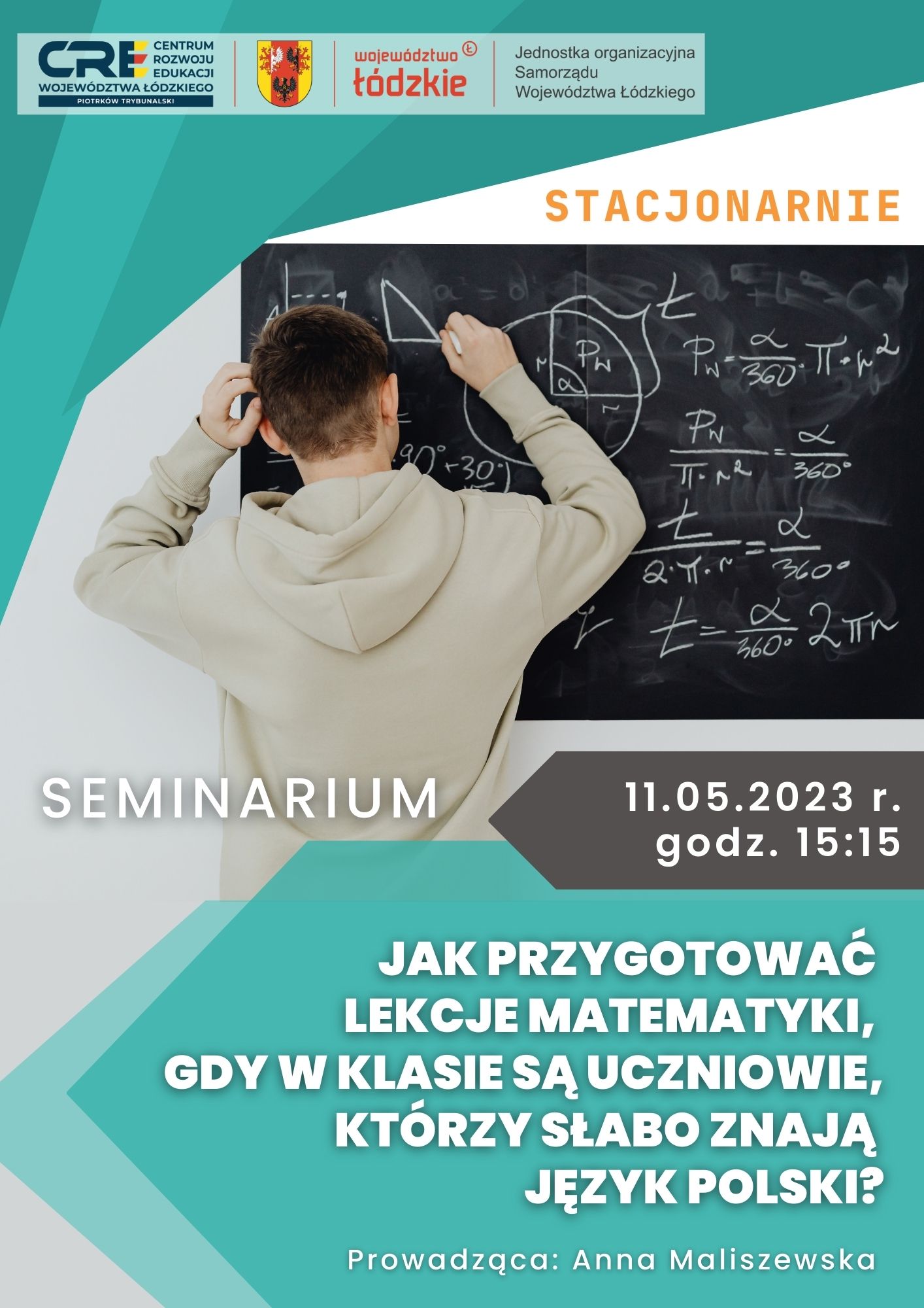 „Jak przygotować lekcje matematyki, gdy w klasie są uczniowie, którzy słabo znają język polski?” 11.05.2023