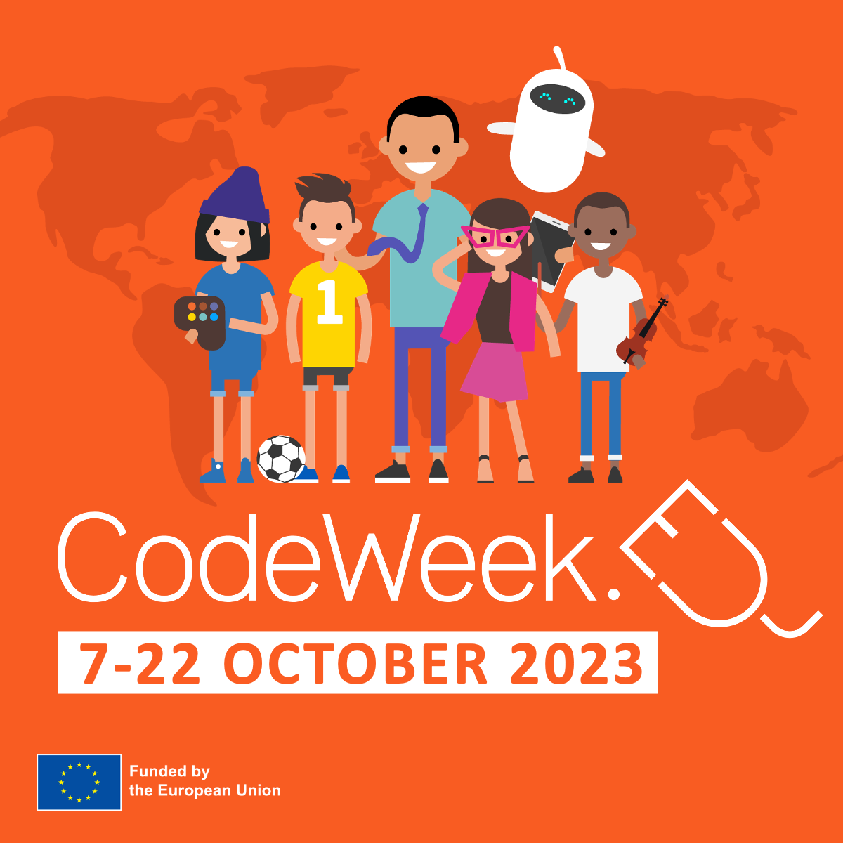 #CODEWEEK CODE WEEK, CZYLI EUROPEJSKI TYDZIEŃ KODOWANIA 7-22.10.2023