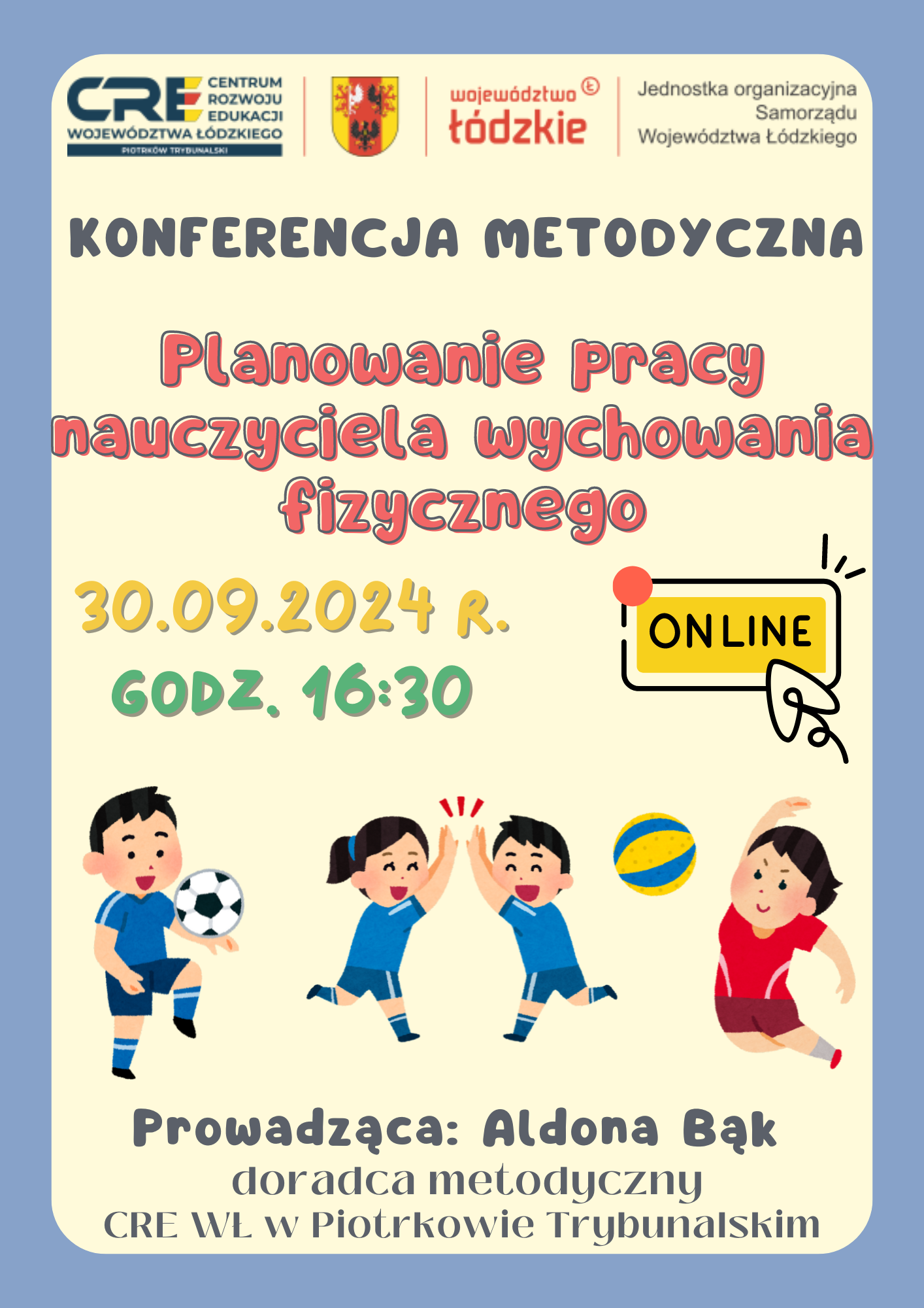 Planowanie pracy nauczyciela wychowania fizycznego - 30.09.2024 r.