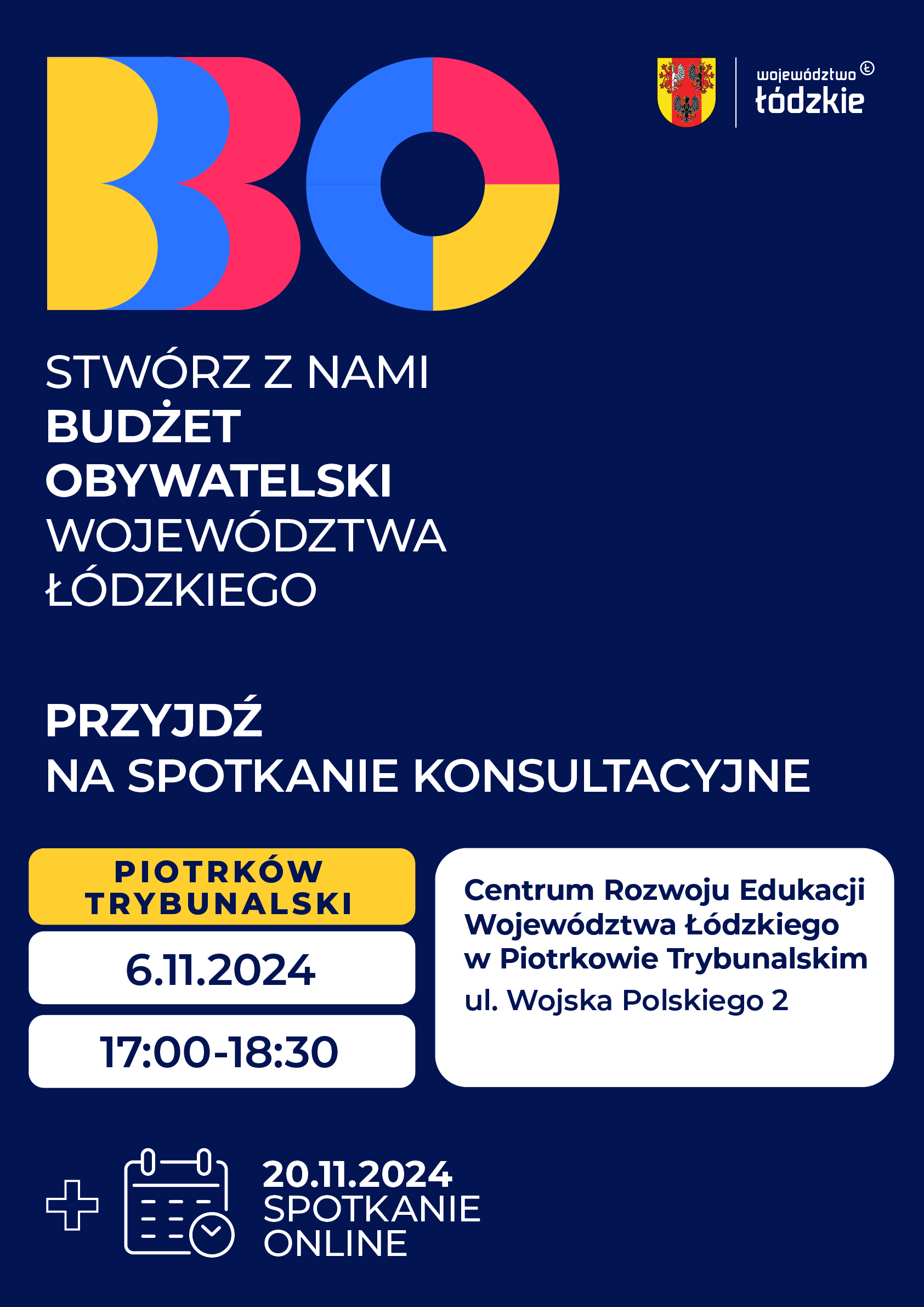 Konsultacje w Centrum Rozwoju Edukacji WŁ w Piotrkowie Trybunalskim już 6 listopada!