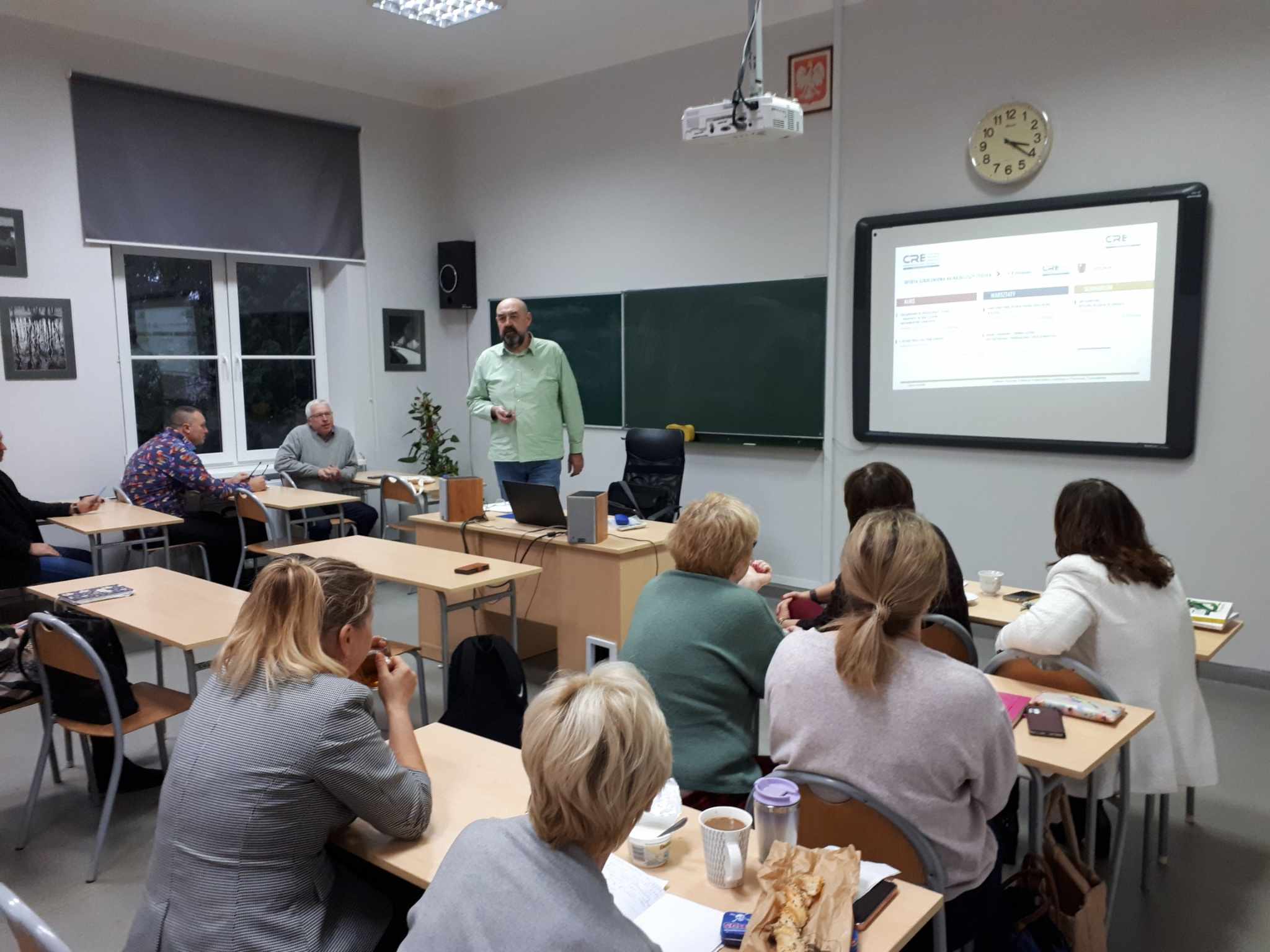 Sketchnoting w I Liceum Ogólnokształcącym w Tomaszowie Mazowieckim.