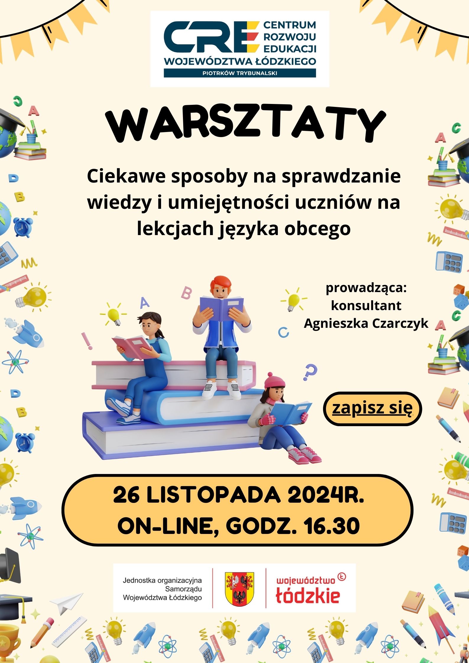 Ciekawe sposoby na sprawdzanie wiedzy i umiejętności uczniów na lekcjach języka obcego - 26.11.2024 r.