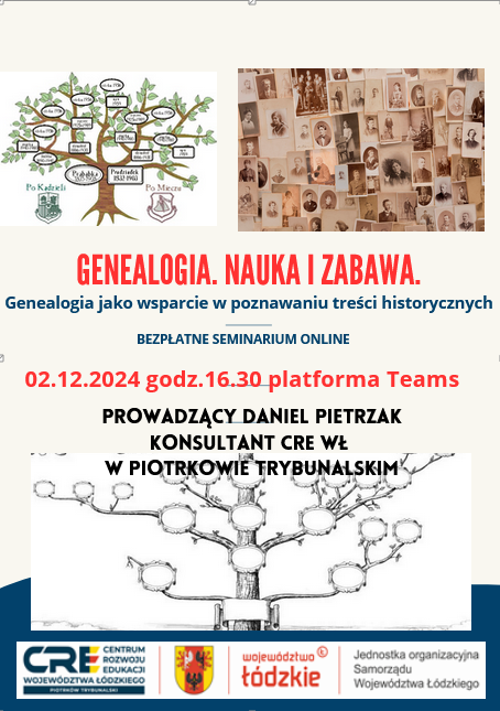 GENEALOGIA. NAUKA I ZABAWA.