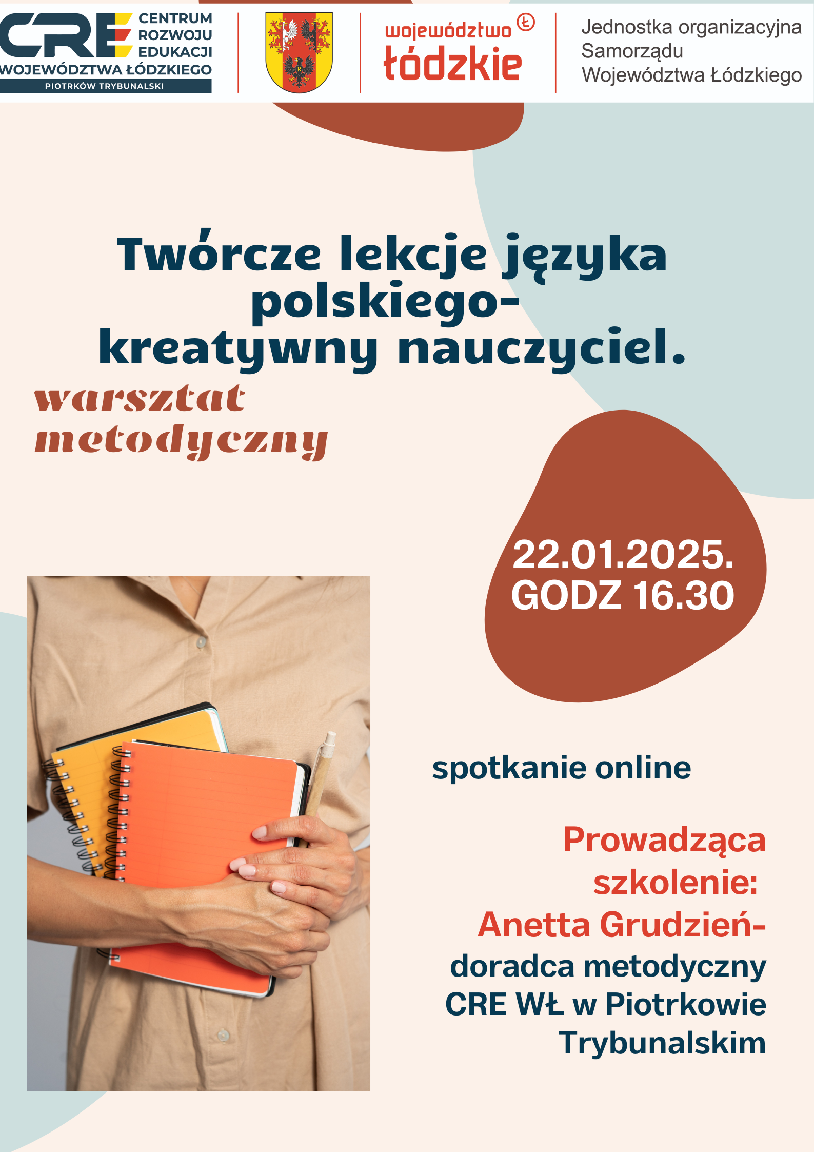 Twórcze lekcje języka polskiego - kreatywny nauczyciel. 22.01.2025 r.