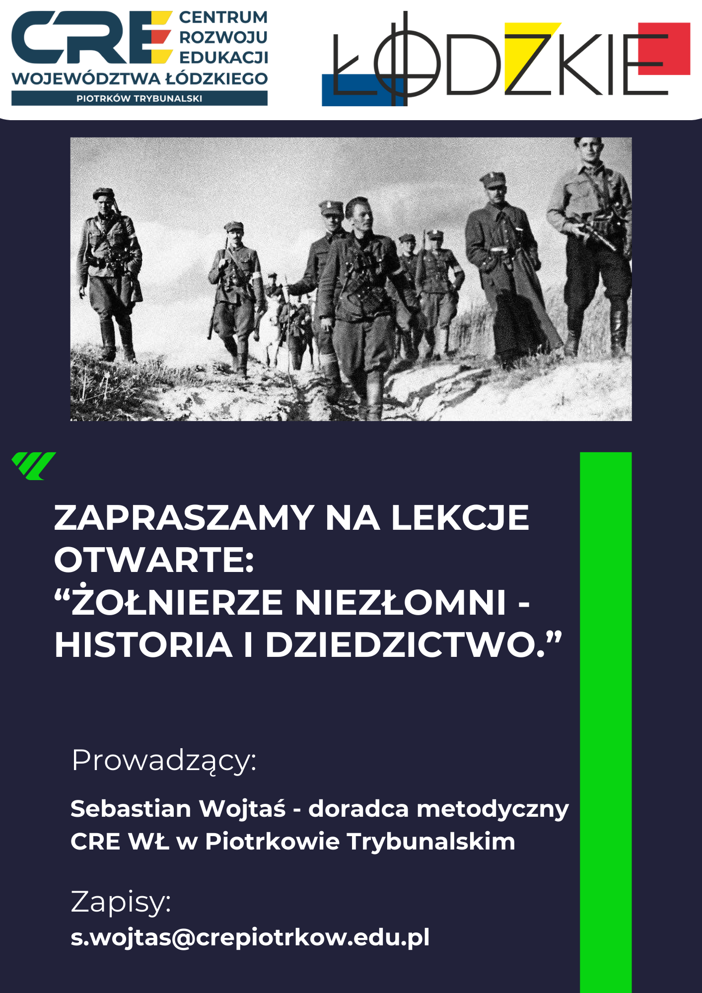 Żołnierze Niezłomni. Lekcje otwarte