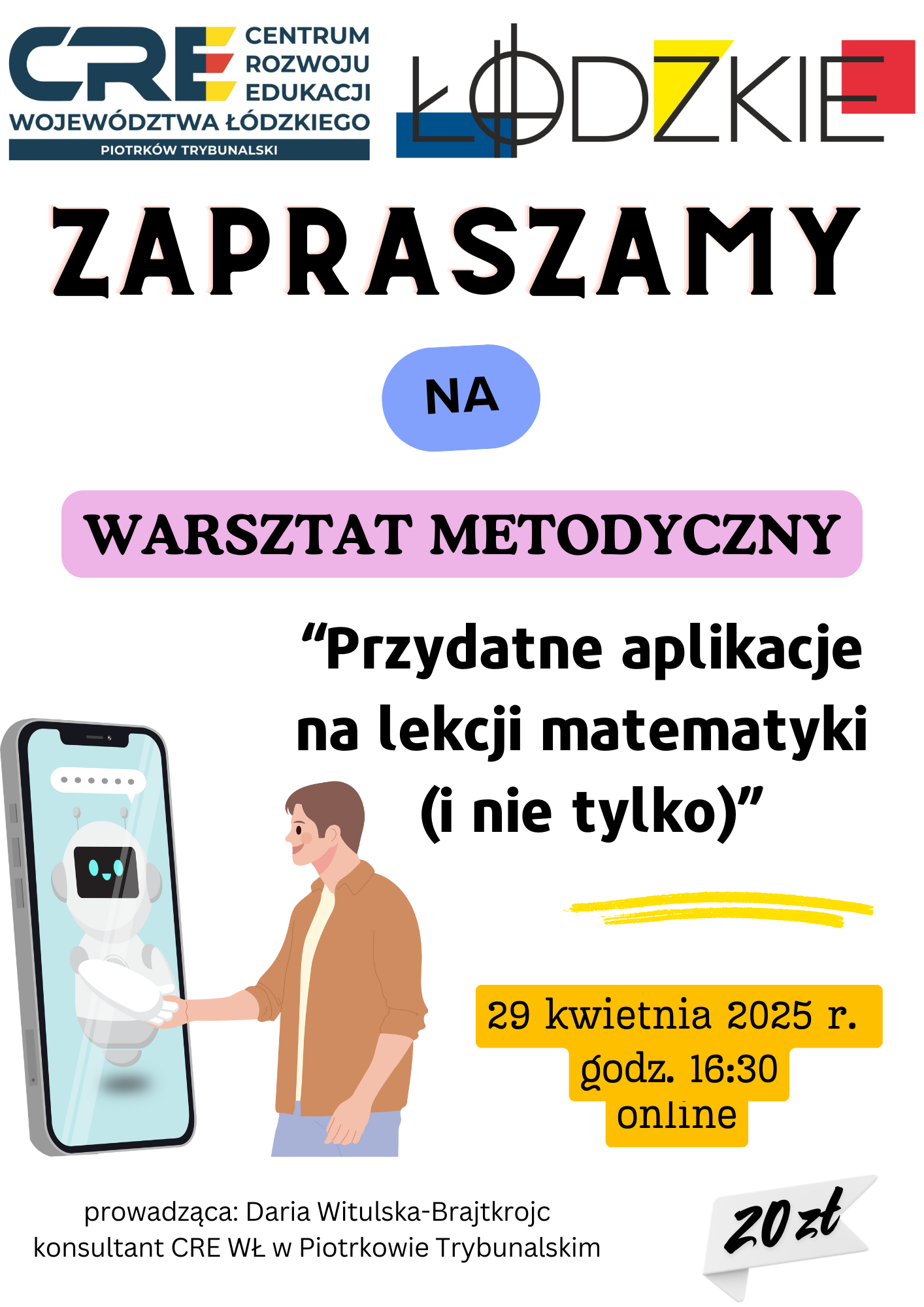 Zapraszamy na warsztat metodyczny! 