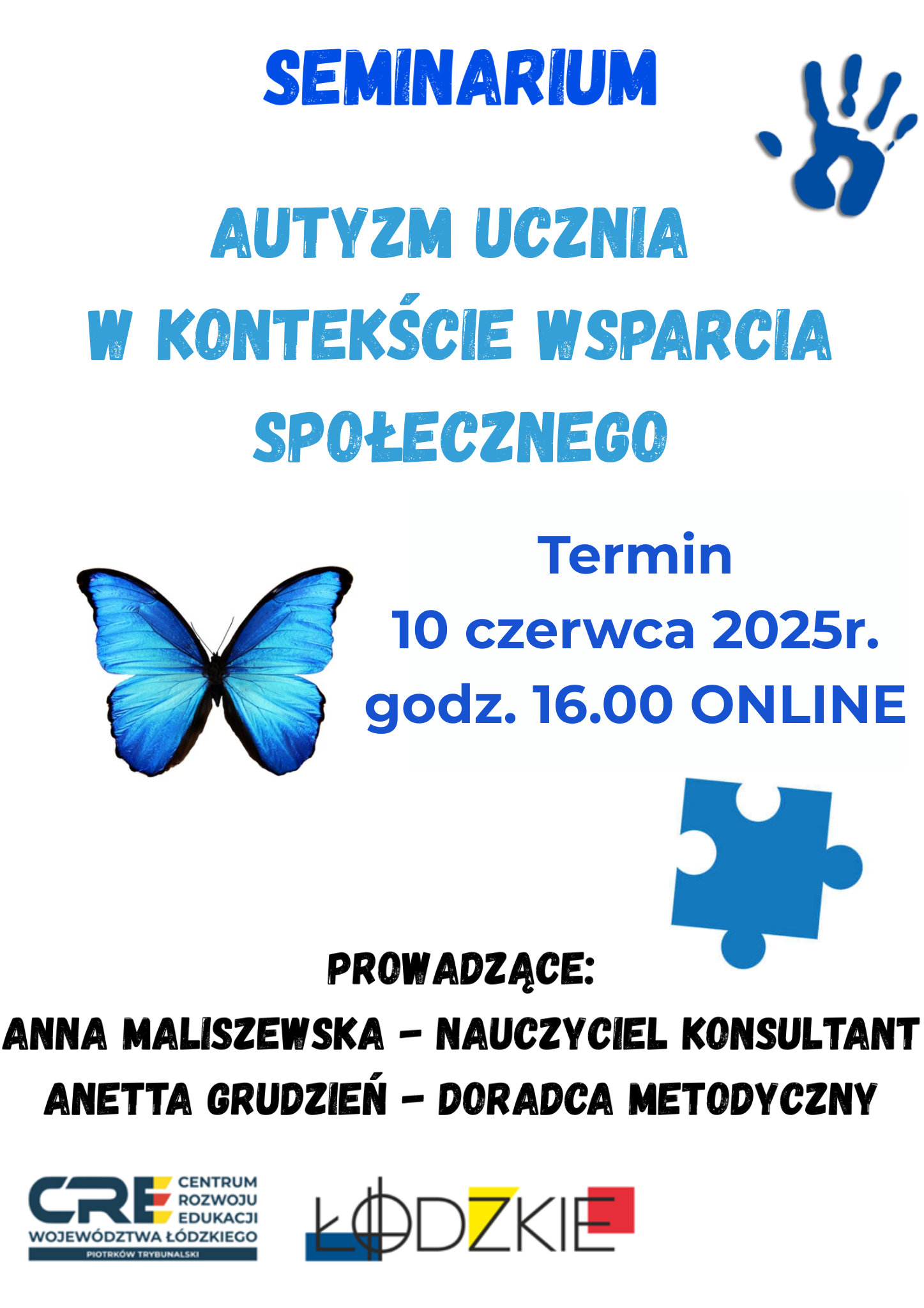 Zapraszamy serdecznie na ostatnie już w tym roku szkolnym seminarium  