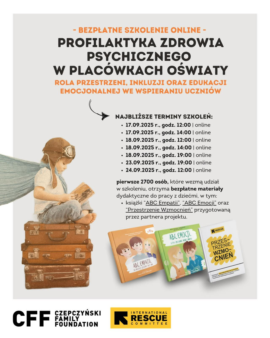 Profilaktyka zdrowia psychicznego w placówkach oświaty – rola przestrzeni, inkluzji oraz edukacji emocjonalnej we wspieraniu uczniów
