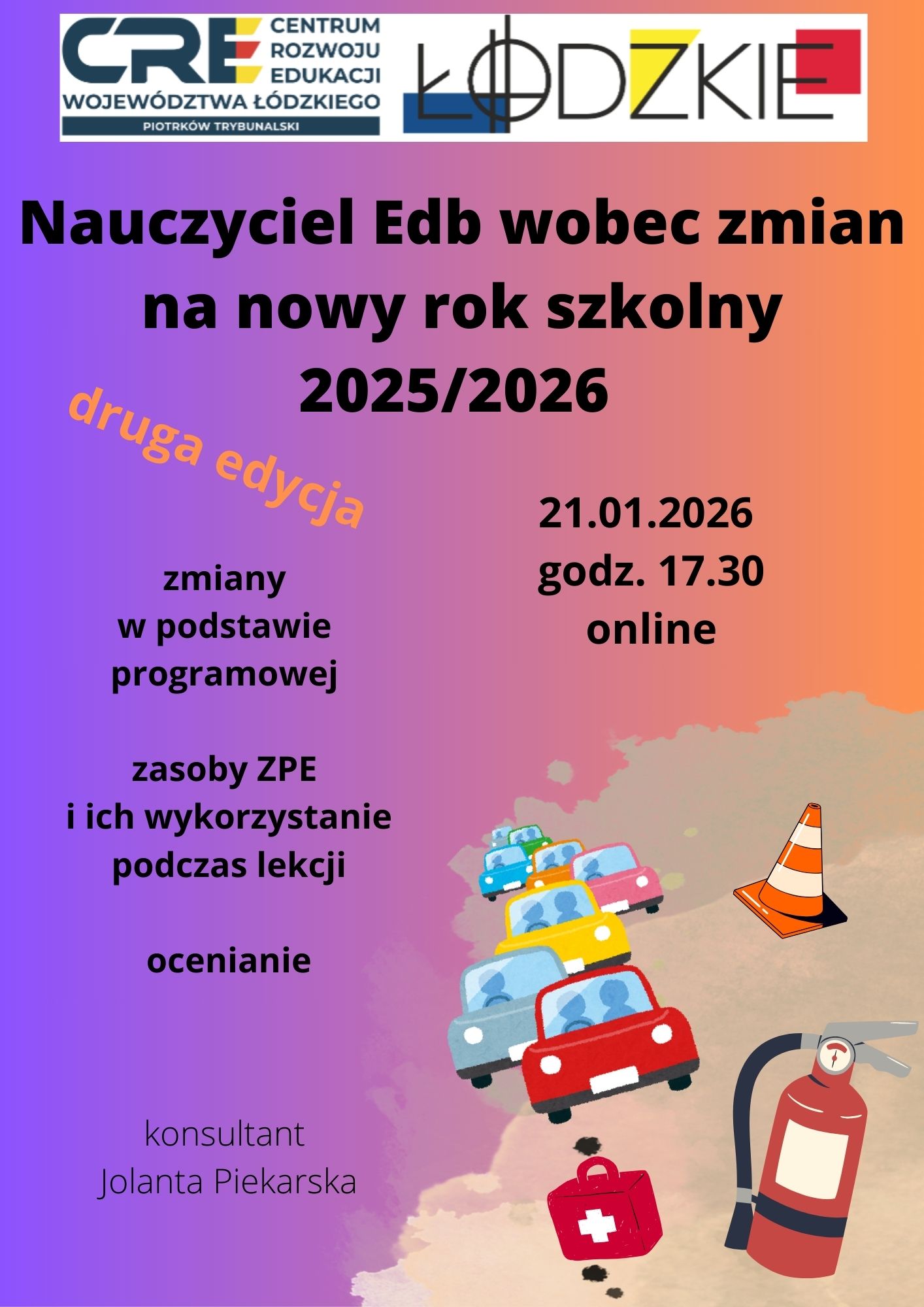 Konferencja - Nauczyciel Edb wobec zmian na nowy rok szkolny 2025/2026
