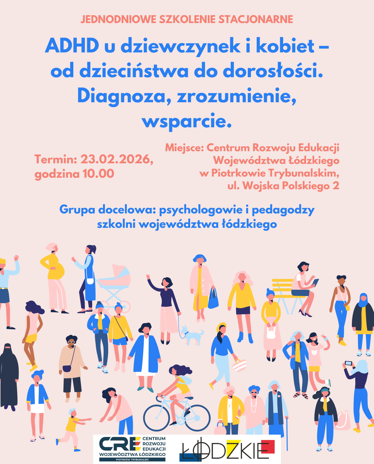 Szkolenie: ADHD u dziewczynek i kobiet – od dzieciństwa do dorosłości