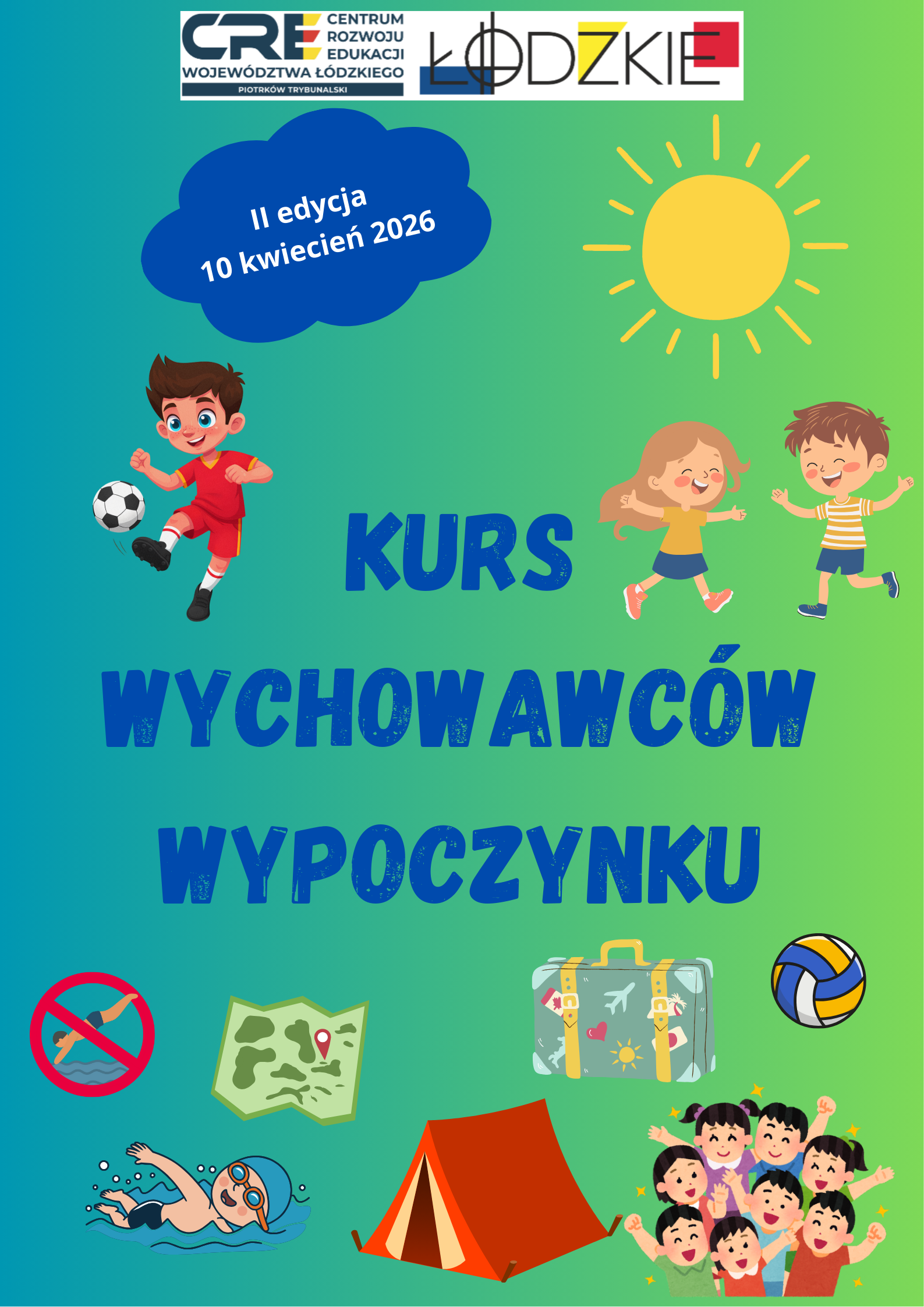 Zapraszamy na kolejną edycję Kursu wychowawców wypoczynku