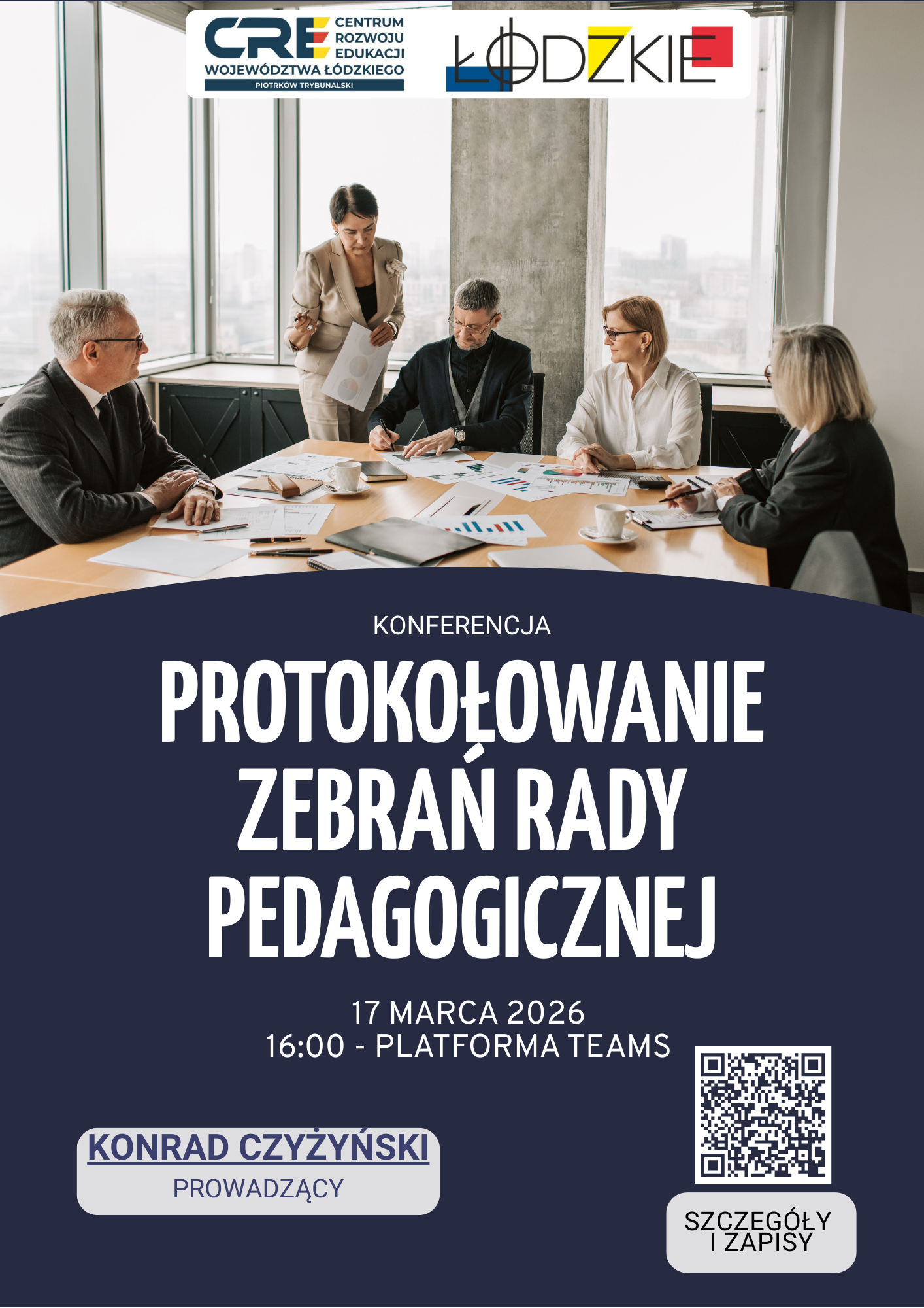 Zapraszamy na konferencję: Protokołowanie zebrań rady pedagogicznej